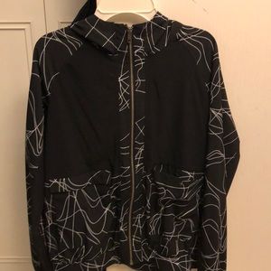 Fabletics work out and rain jacket